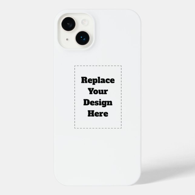 Create Your Own white  iPhone Case (Back)