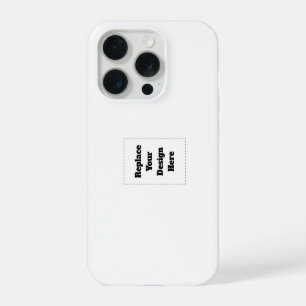 Create Your Own white iPhone 15 Pro Case