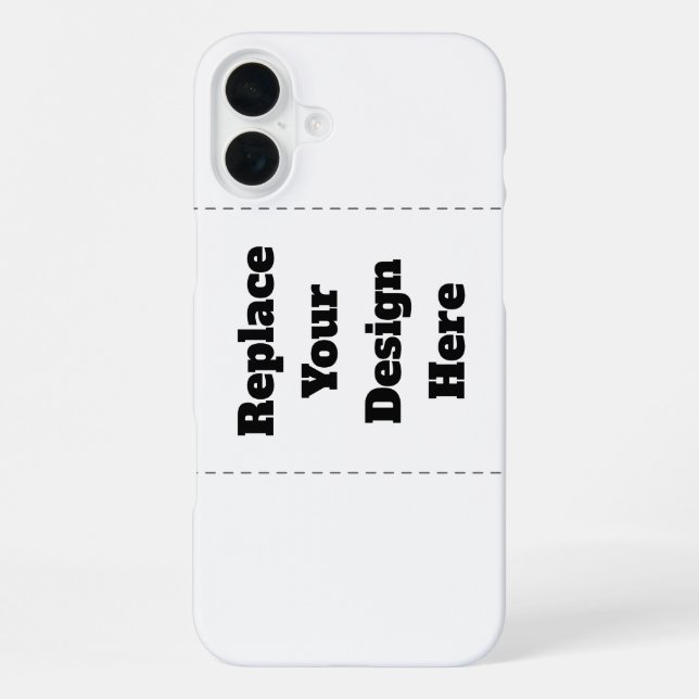 Create Your Own white  iPhone Case (Back)