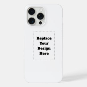Create Your Own white  iPhone 15 Pro Max Case