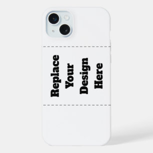 Create Your Own white  iPhone 15 Plus Case