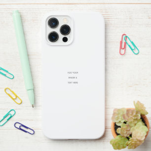 Create Your Own white  iPhone 12 Pro Max Case