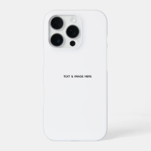 Create Your Own white iPhone 16 Pro Case