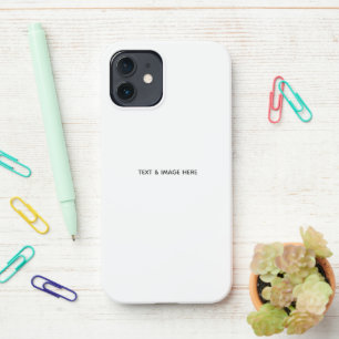 Create Your Own white iPhone 12 Case