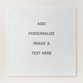 Create Your Own white  Jigsaw Puzzle