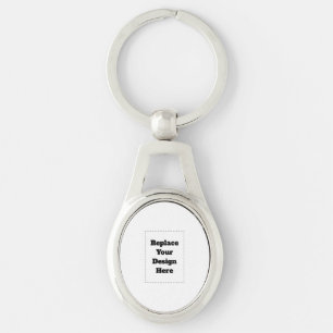 Create Your Own white Key Ring