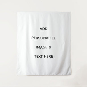 Create Your Own white Large Tapestry