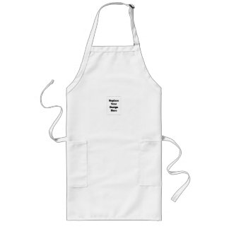 Create Your Own white  Long Apron