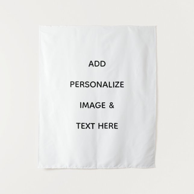 Create Your Own white Medium Tapestry (Front)