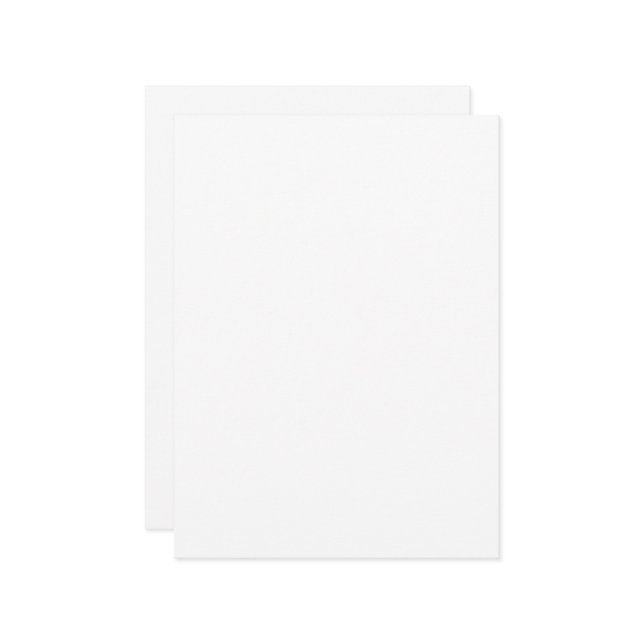  Create Your Own white Menu (Front/Back In Situ)