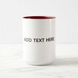 Create Your Own White Mug