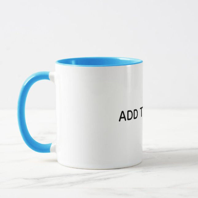 Create Your Own White  Mug (Left)