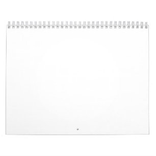 Create your own white personalizable calendar