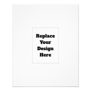 Create Your Own white Photo Print