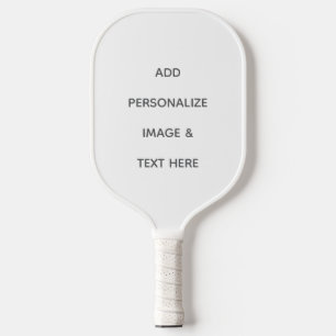 Create Your Own white Pickleball Paddle