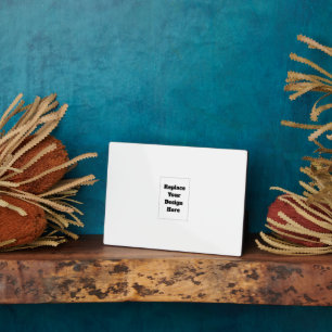 Create Your Own white Plaque