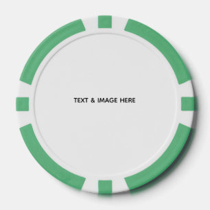 Create Your Own white Poker Chips