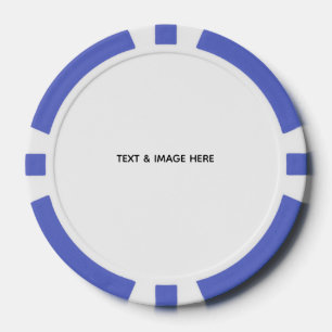 Create Your Own white Poker Chips