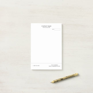 Create Your Own White Post-it Notes