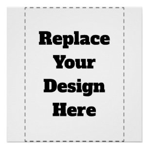 Create Your Own white Poster