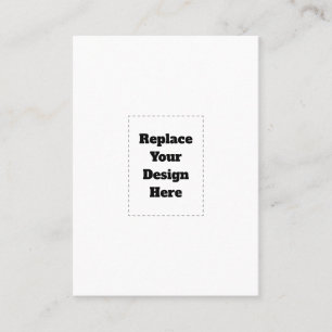 Create Your Own white Referral Card