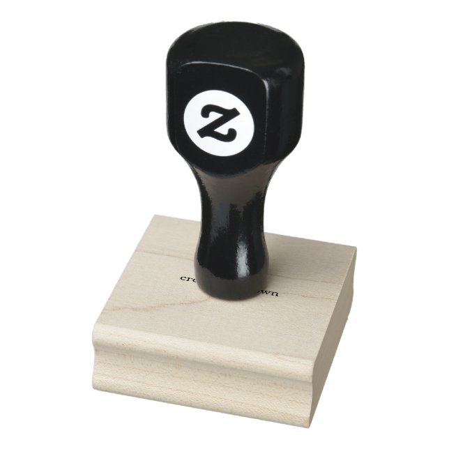 create your own white  rubber stamp (Stamp)