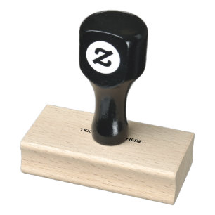 Create Your Own white Rubber Stamp