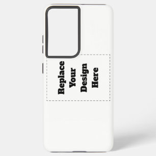 Create Your Own white  Samsung Galaxy Case