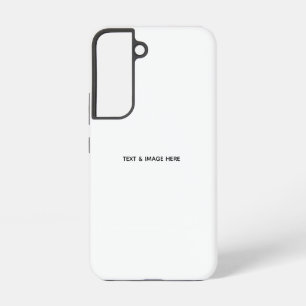 Create Your Own white Samsung Galaxy Case