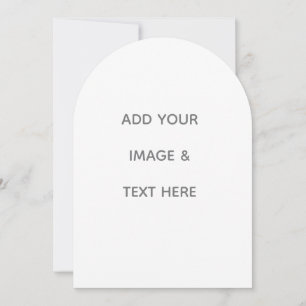 Create Your Own white Save The Date