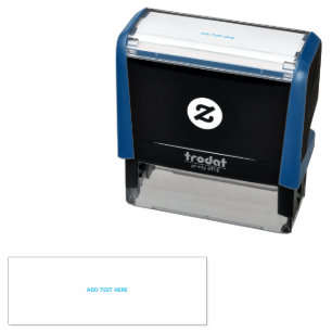 Create Your Own White Self-inking Stamp