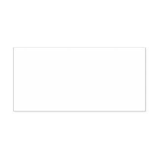 Create Your Own white Self-inking Stamp