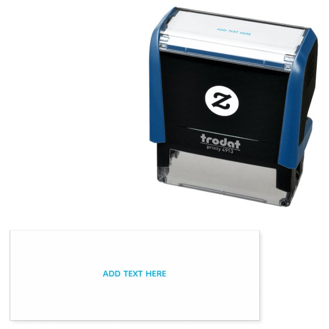 Create Your Own White  Self-inking Stamp (In Situ)