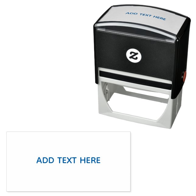 Create Your Own White  Self-inking Stamp (In Situ)