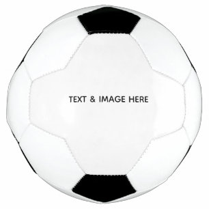 Create Your Own white Soccer Ball