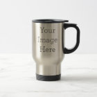 Create Your Own White Stainless Steel Travel Mug