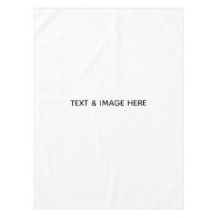 Create Your Own white Tablecloth