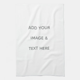 Create Your Own white  Tea Towel