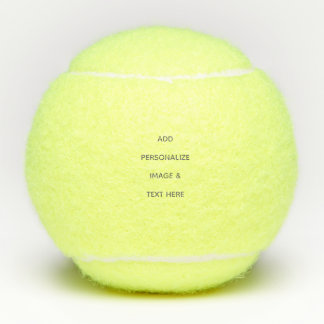 Create Your Own white Tennis Balls