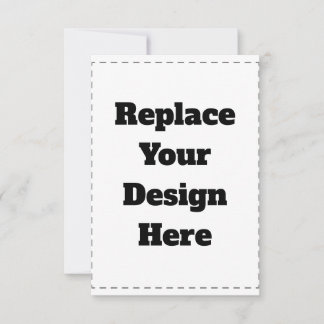 Create Your Own white Thank You Card