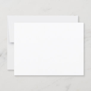 Create Your Own white Thank You Cards