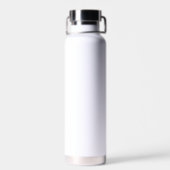 Custom Water Bottle Style: Thor Copper Vacuum Insulated Bottle, Size: Water Bottle (650 ml), Color: White (Back)