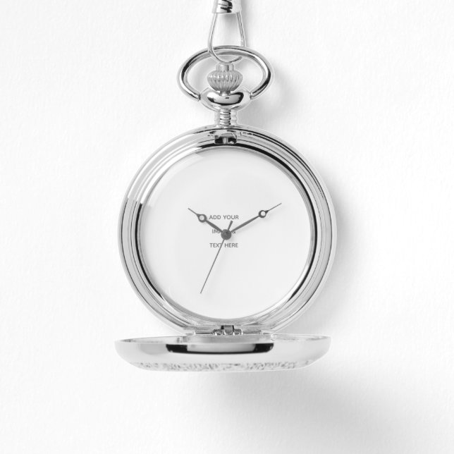 Create Your Own white  Watch (Front)