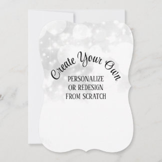Create Your Own White Wedding Save The Date