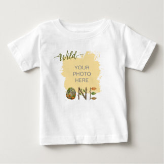Create Your Own Wild One Baby Birthday T-Shirt 