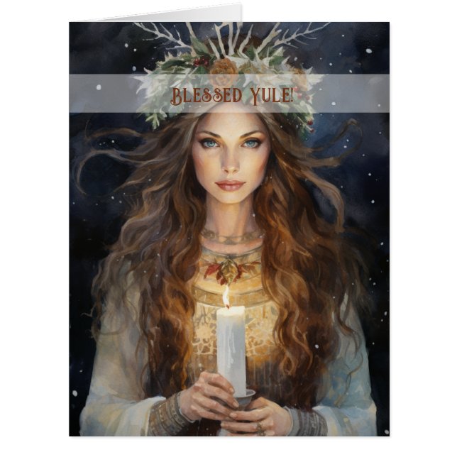 Create Your Own Winter Solstice Goddess (Front)