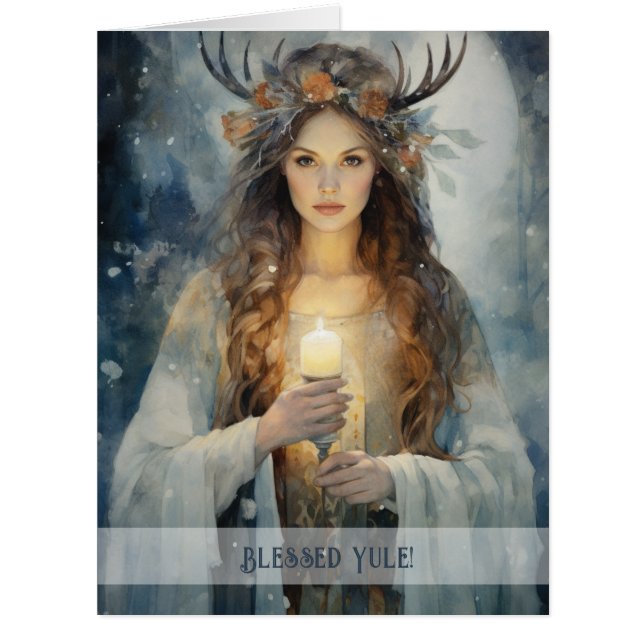 Create Your Own Winter Solstice Witch (Front)