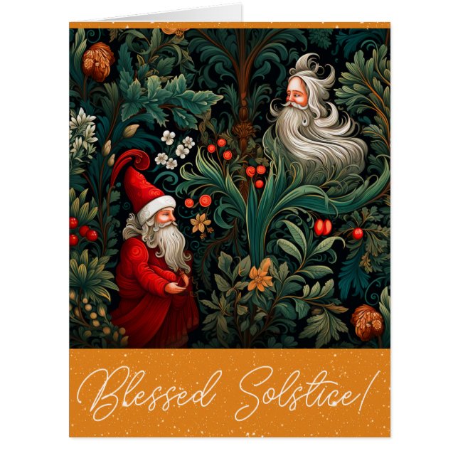 Create Your Own Wise Old Solstice Garden Gnomes (Front)