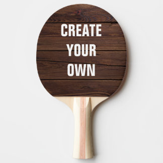 Create Your Own Wooden Floor Look Ping Pong Paddle
