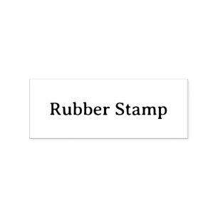 Create Your Own Wooden Handle 1" x 2.5" Wood Art Rubber Stamp